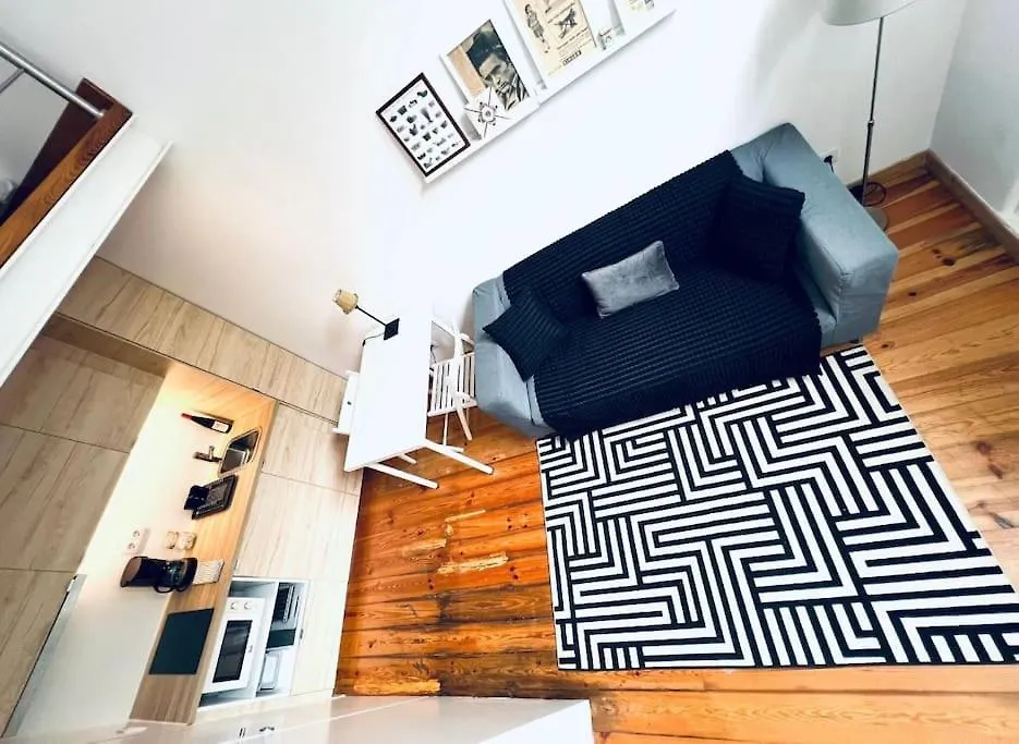 Lisbon Lovely Mezzanino Studio Close To Lx Factory Apartment