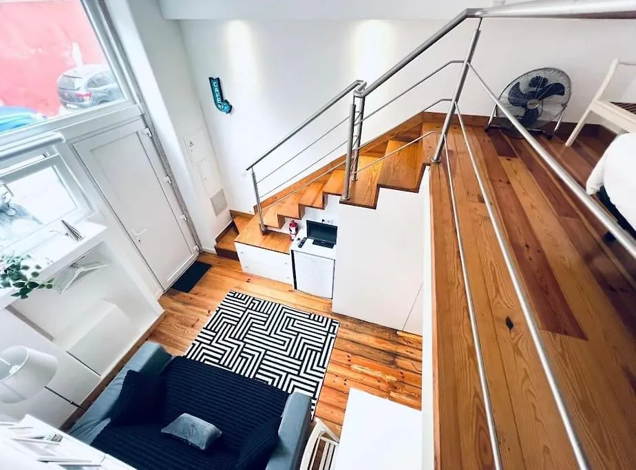 Lisbon Lovely Mezzanino Studio Close To Lx Factory